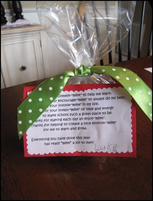 Inexpensive, yet meaningful, teacher gift… - Beneath My Heart